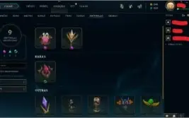 CONTA NV 84 COM 19 SKINS 46 CAMPEÕES