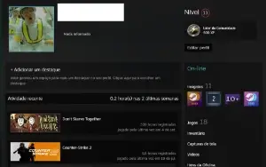 Conta Steam Com 18 Jogos Não Possui Cs2 Pago