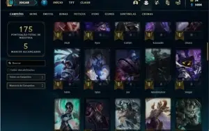 Conta prata 4 com 70 Champs e 33 Skin + RYZE TRIUNFANTE RARA
