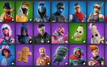 Conta fortnite 90 skins passe de batalha 4 capitulo 1