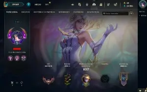Conta LOL para ser main Todos bonecos do lol 150 skins