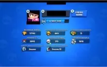 Conta Brawl Stars - 17700 Troféus - Com Brawl Pass Ativado