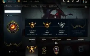 Conta ouro 3 BARATA com 1 skin e 27 champs