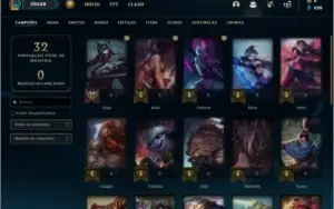 Conta ouro 3 BARATA com 1 skin e 27 champs