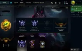 Conta diamante 4, 22 skins. Da uma olhada ae! Venda rápida!