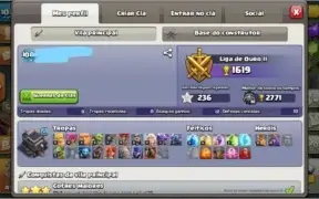 Clash of Clans & Clash Royale Centro da Vila nível 9 full.