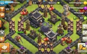 Clash of Clans & Clash Royale Centro da Vila nível 9 full.