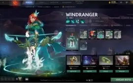 CONTA DOTA 2 COM ARCANOS / IMORTAIS /SETS EXCLUSIVOS + JOGOS