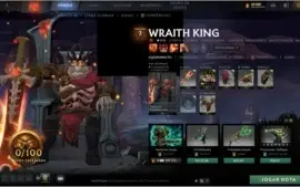 CONTA DOTA 2 COM ARCANOS / IMORTAIS /SETS EXCLUSIVOS + JOGOS