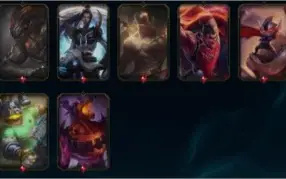 Conta lol + de 1000 reais em skins