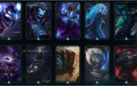 Conta lol + de 1000 reais em skins