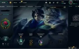 Conta platina 1 100PDL / 27 campeões / 4 skins