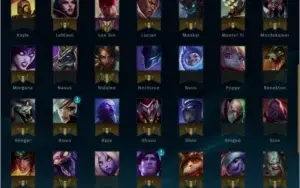 ACC LOL GOLD V - EX PLATINA 3  30 Skins 5 Paginas de runa