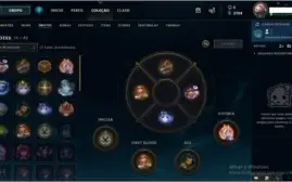CONTA LOL - PLATINA 1 - SKINS VITORIOSAS DESDE A SEASON 3