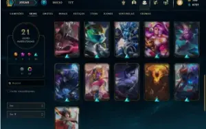 Fullacesso - Conta De 2019 - 21 Skins - Level 64