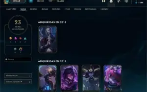 CONTA COM RIVEN CAMPEONATO SEASON 2 PARA VOCÊ MOLDAR!!!