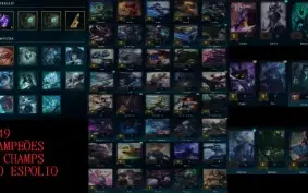 Conta Lol Gold 2 - Level 55 - 49 Champ - 17 Skins