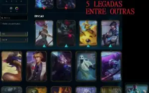 Conta Lol Gold 2 - Level 55 - 49 Champ - 17 Skins