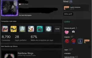 Conta Steam 5 anos de serviço