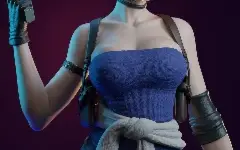 Jill Valentine Resiedent Evil 3d stl