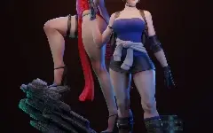 Jill Valentine Resiedent Evil 3d stl
