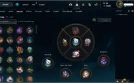 Vendo conta lol com 5 skins prestigio e 1 skin Mitica