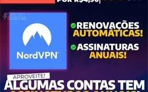 [Promoção] NordVPN Assinatura Premium 30 Dias | Envio Rápido