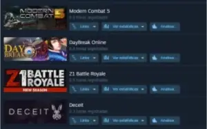 steam lvl57 , varios jogos , sem banimentos