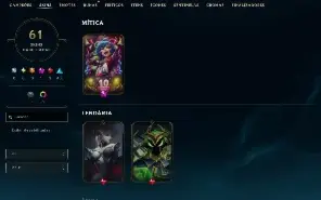 Unranked - 61 Skins - Conta Full Acesso - Lol
