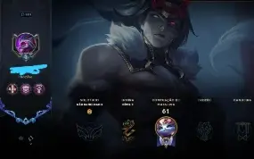 Unranked - 61 Skins - Conta Full Acesso - Lol