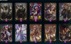 Conta league of legends top