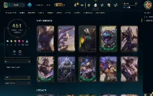 Conta de LoL Negociavel  LvL 574 | 461 Skins | Elo Esmeralda