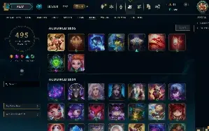 Conta de LoL Negociavel  LvL 574 | 461 Skins | Elo Esmeralda