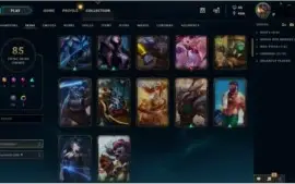 Conta League of legends Lv71 Gold no 3v3 S7.