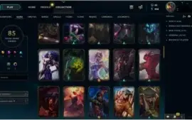 Conta League of legends Lv71 Gold no 3v3 S7.