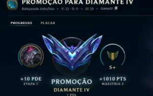 Conta D4 100% winrate