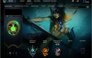 CONTA LVL 226 PLATINA IV SOLO/DUO + 126 CAMPEÕES + 61 SKINS