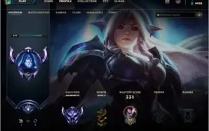 CONTA DIAMANTE S10 MUITOS CAMPEÕES E SKINS