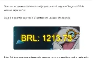 CONTA DIAMANTE S10 MUITOS CAMPEÕES E SKINS