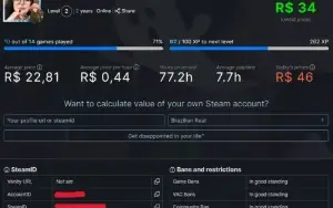 Conta steam com GTA V e outros jogos (Sem ban's)