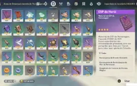 Conta de geshin end game com com 21 personagens 5 estrelas