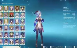 Andarilho, Ganyu, Ayaka + Bis, Dehya + Bis +++
