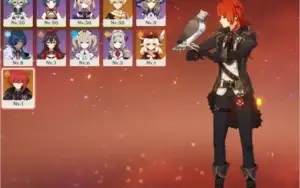 DILUC + KLEE + Xiangling 2Cons + Noelle 1Cons