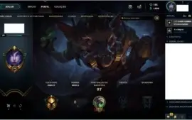 Conta de LOL - Gold 4 25 Champs 3 Skins