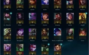 Conta de LOL - Gold 4 25 Champs 3 Skins