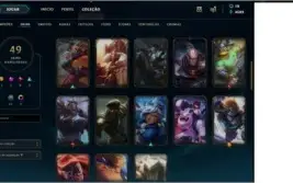 Conta Platina 3 Ex diamante 5 103 champ 49 Skin