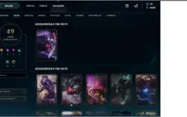 Conta Platina 3 Ex diamante 5 103 champ 49 Skin
