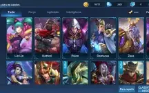 Conta Heroes Evolved Lev 21