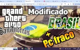 Gta Brasil Modificado Pc Fraco 2023 San Andreas