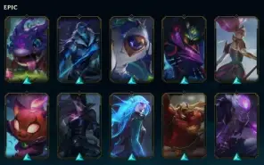 Conta 2017, Quase Todos Os Campeões, 86 Skins